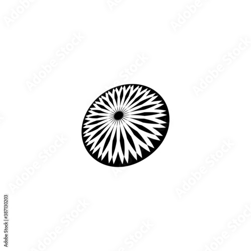 Fototapeta Naklejka Na Ścianę i Meble -  abstract floral design icon logo vector 