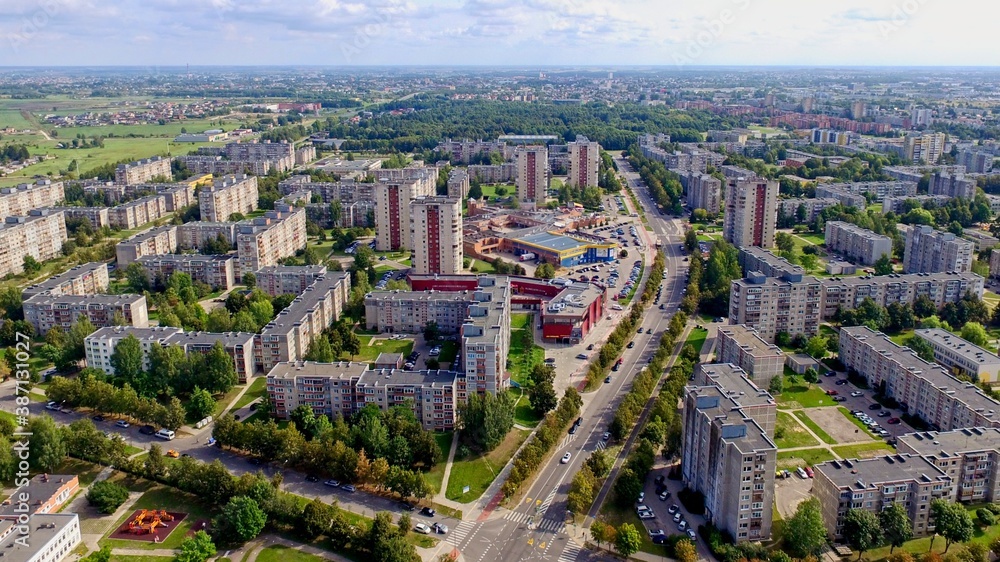 Siauliai soviet buildings