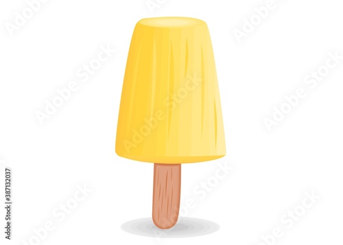 kulfi Indian Sweets or Mithai Food Vector