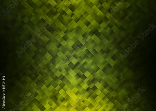 Light Green vector background with rectangles.