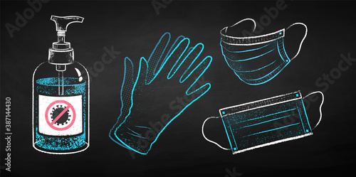 Collection of protection items