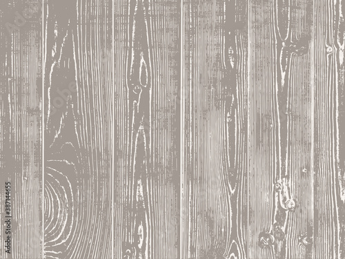 Vector wood texture. Natural material on white background.
