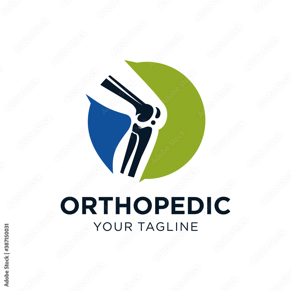 Orthopedic Health Bone Logo Design Orthopedic Health Bone Logo Design