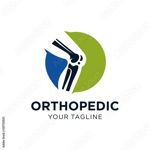 Orthopedic Health Bone Logo Design