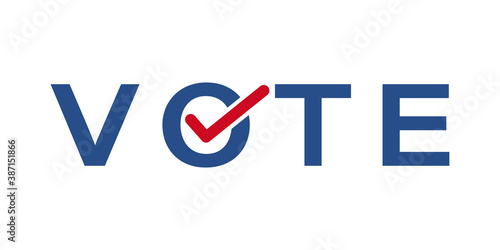 vote us presidential election 2020. american voting. voter choise voise sign. america president ballot emblem. united states government  poll on white background  november 3