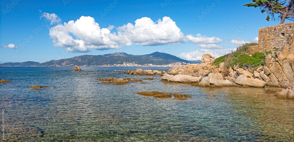 Fototapeta premium Corse, Golfe d'Ajaccio