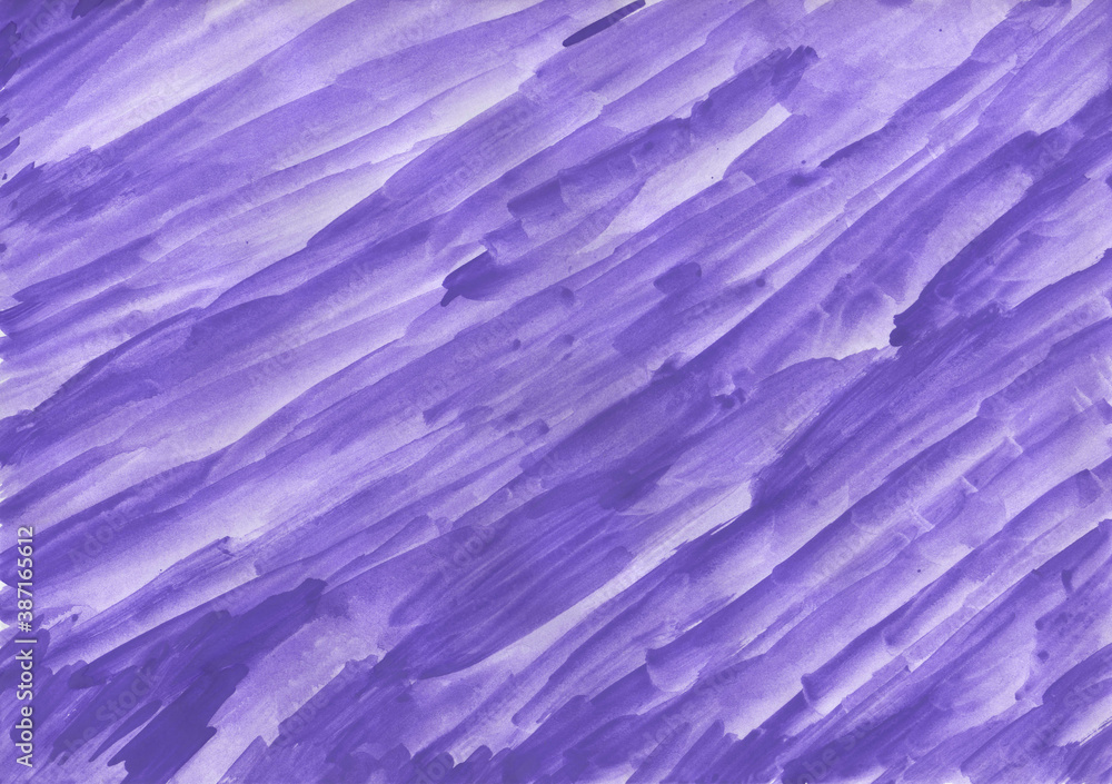 Violet watercolor background, illustration and wallpaper