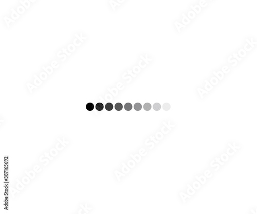 Loading Bar Vector Flat Icon. vector illustrator