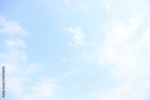 Obraz w ramie 青空の雲