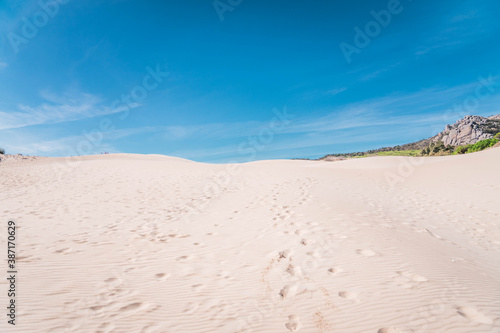 playa, descrito, dunas