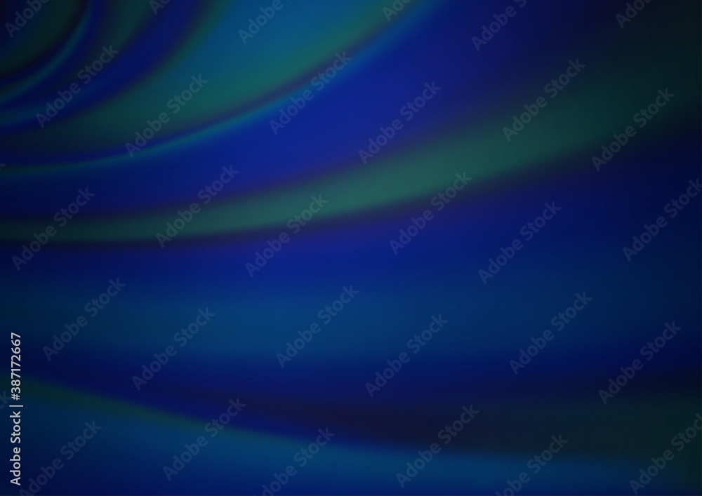 Fototapeta premium Dark BLUE vector abstract bright template.