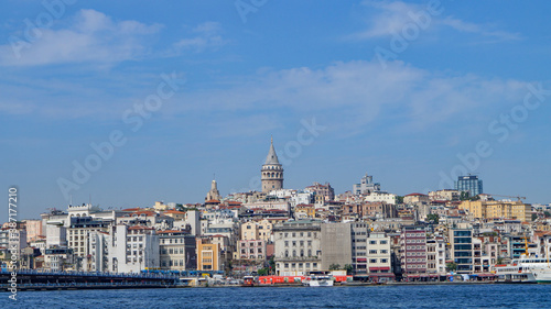 Galata tower and the old city Istanbul