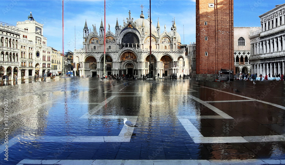The flood in Venice 2019