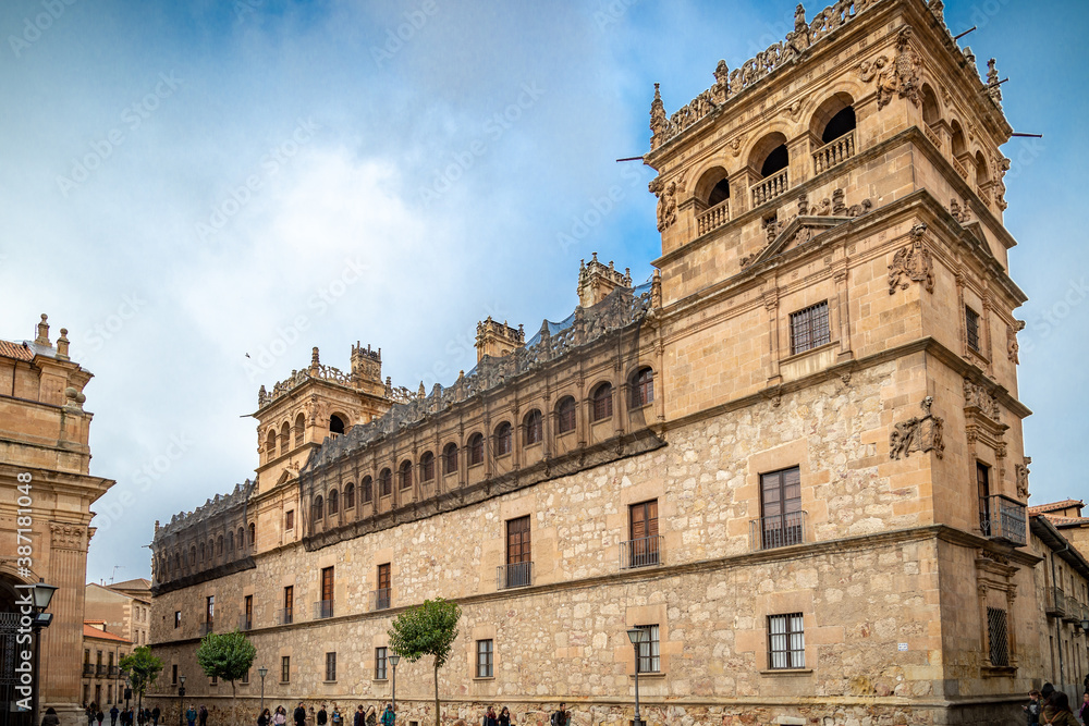 Panorama de la vieja y monumental de Salamanca España