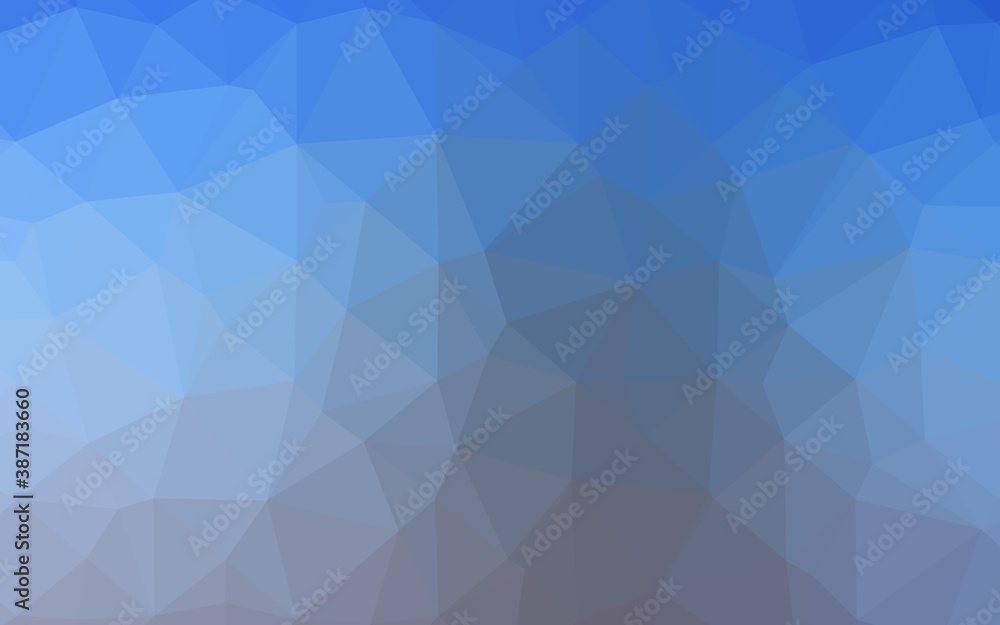 Light BLUE vector low poly texture. Light BLUE vector low poly texture.