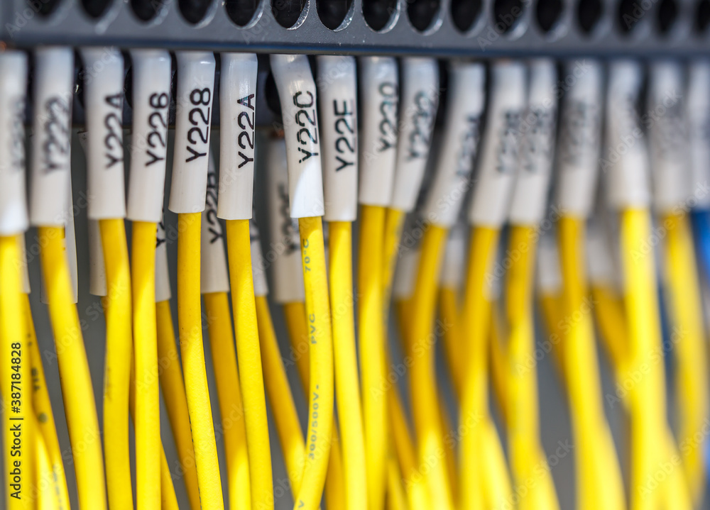 Wiring in control cabinet electrical Wiring in control cabinet electrical