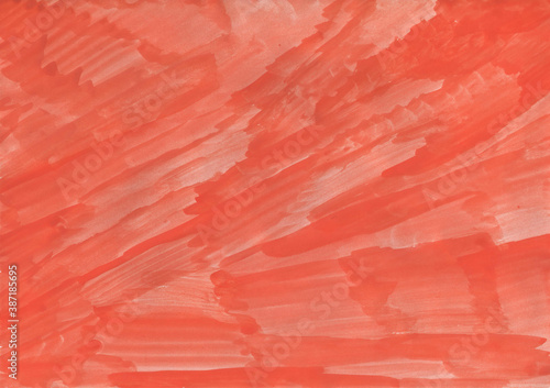 Orange watercolor background, illustration and wallpaper