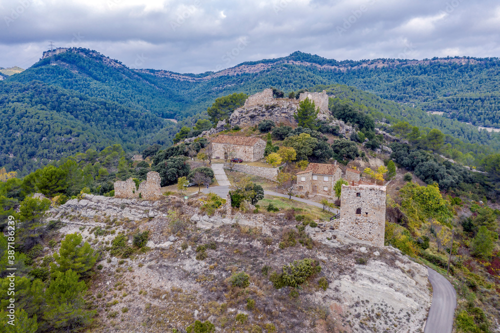 Castle of Santa Maria de Miralles Spain