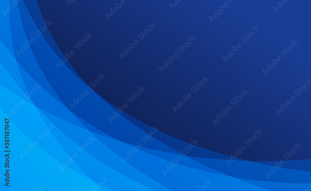 Abstract lines fluid blue wave layer banner vector background illustration Abstract lines fluid blue wave layer banner vector background illustration