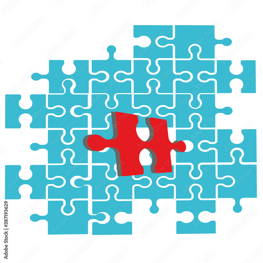Puzzle banner presentation background. Abstract puzzle, pieces puzzles .Illustration Puzzle banner presentation background. Abstract puzzle, pieces puzzles .Illustration