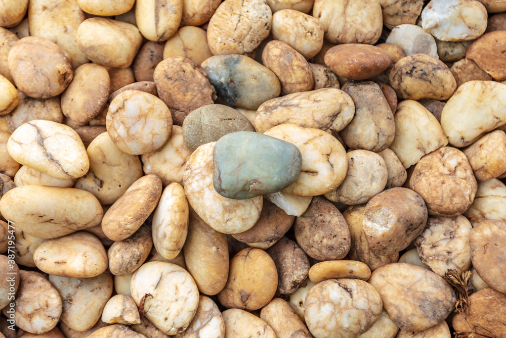 Beautiful fine pebbles natural background images