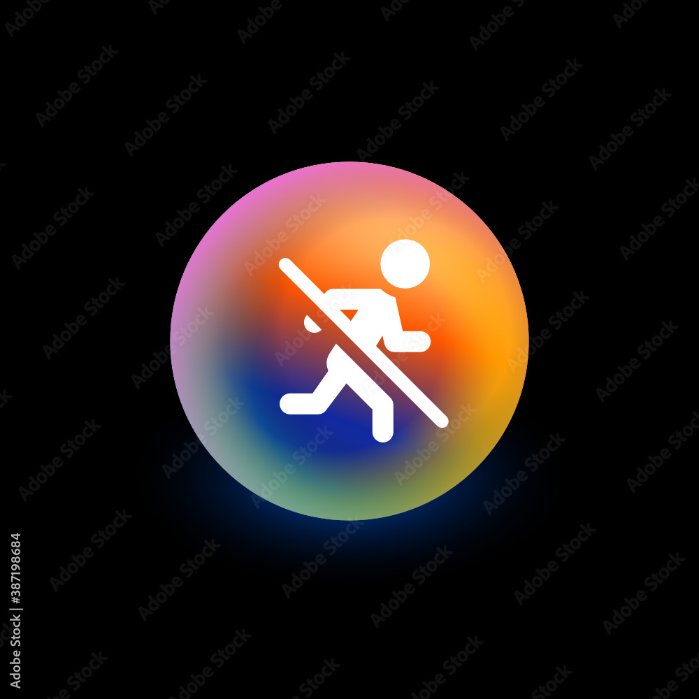 Do Not Enter - App Button Do Not Enter - App Button