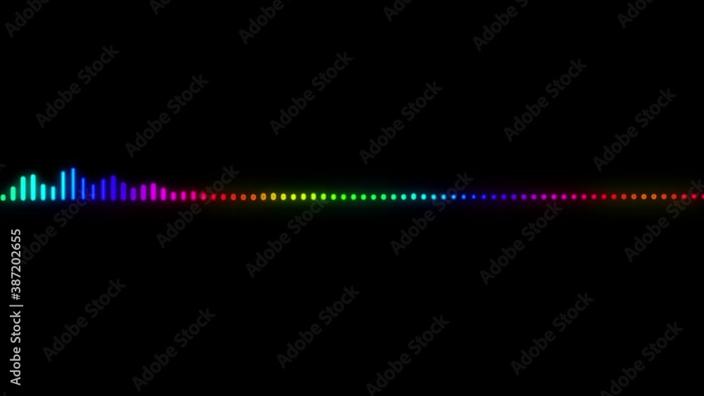 digital sound colorful spectrum wave effect
digital sound colorful spectrum wave effect