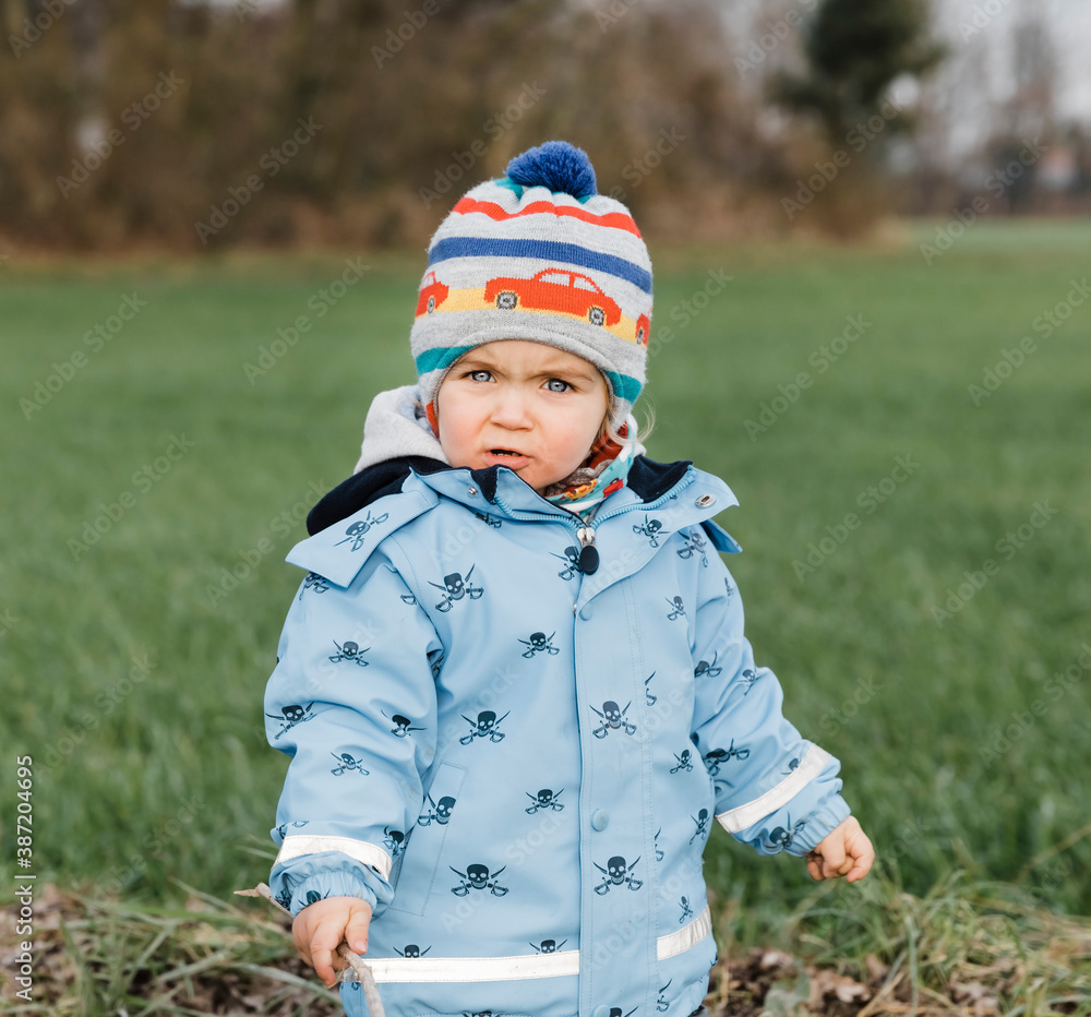 Child exploring the Great Outdoors Child exploring the Great Outdoors