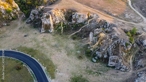 Dobrogea Gorges Landscape Aerial