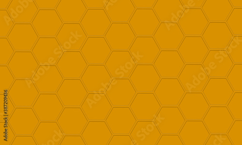 Abstract Hexagon Pattern HD Background