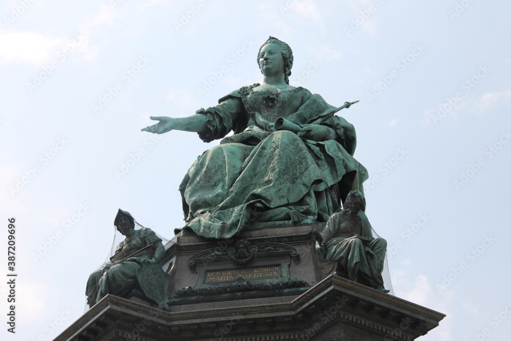 Statue of Marie Therese, Vienna, Austria