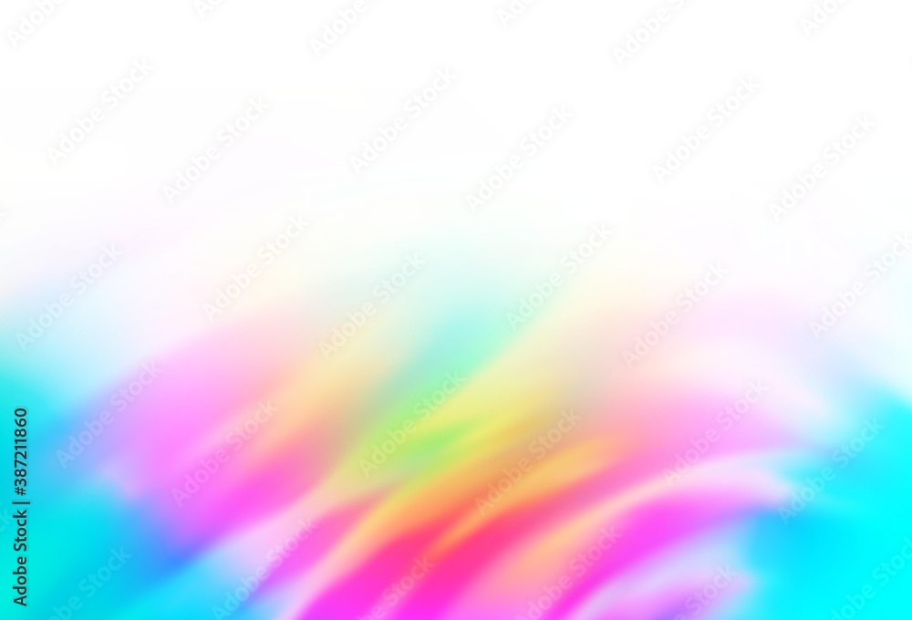 Obraz premium Light Multicolor, Rainbow vector abstract layout.