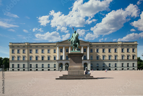 The Royal Palace in Oslo, Norway's capitol 