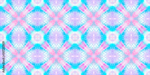Watercolor Tile Seamless Pattern. 
