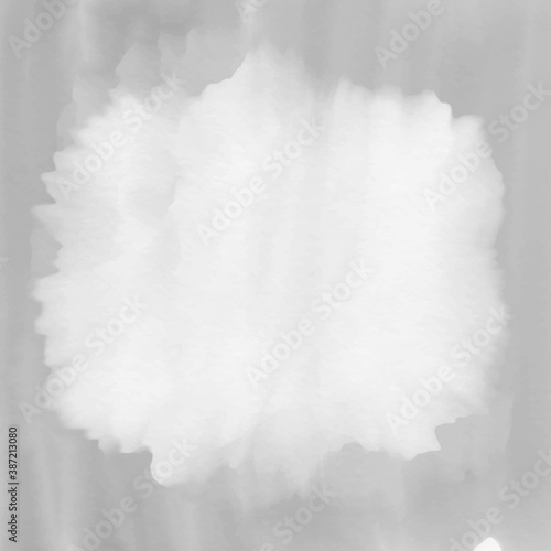 gray winter cold monochrome background. imitation of watercolor texture, digital vector. frame, copy space, place for text. abstraction, blurry