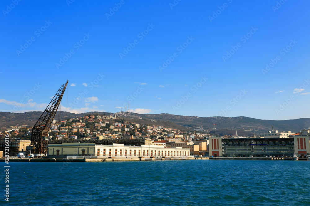 landscape view of the port