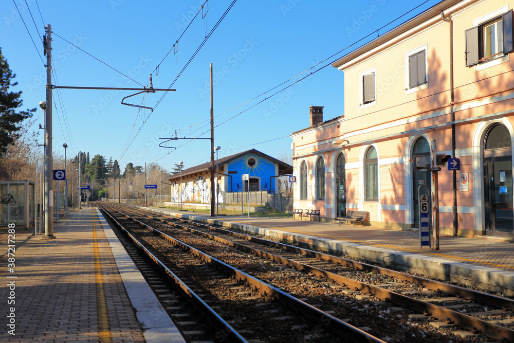 railway station in the city