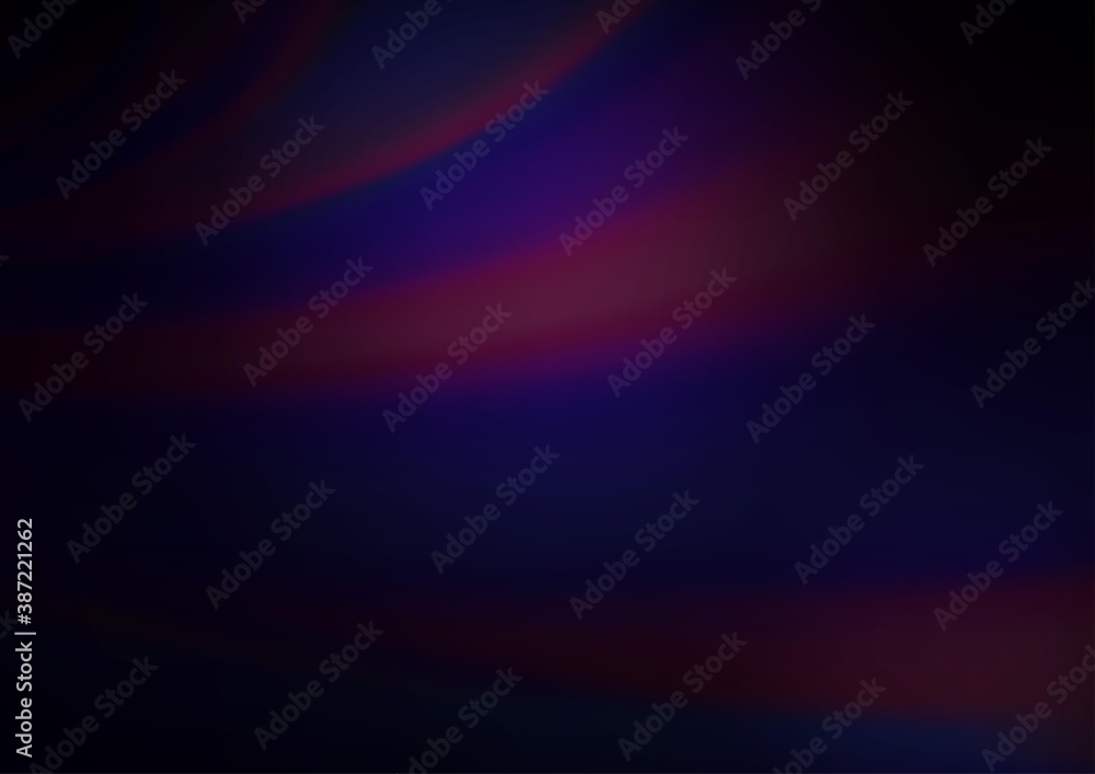 Fototapeta premium Dark Purple vector abstract blurred pattern.