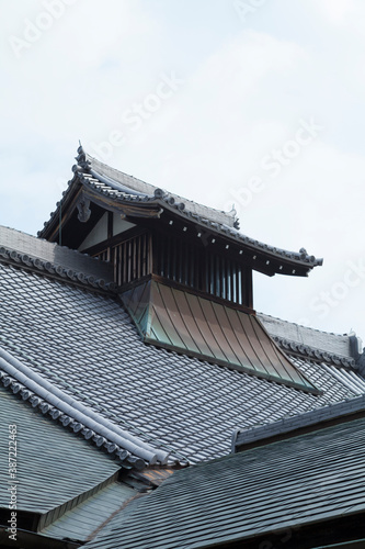 天龍寺 大方丈の屋根