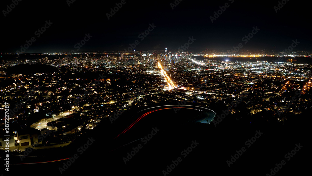 San Francisco, Nightshot, Twin Peaks