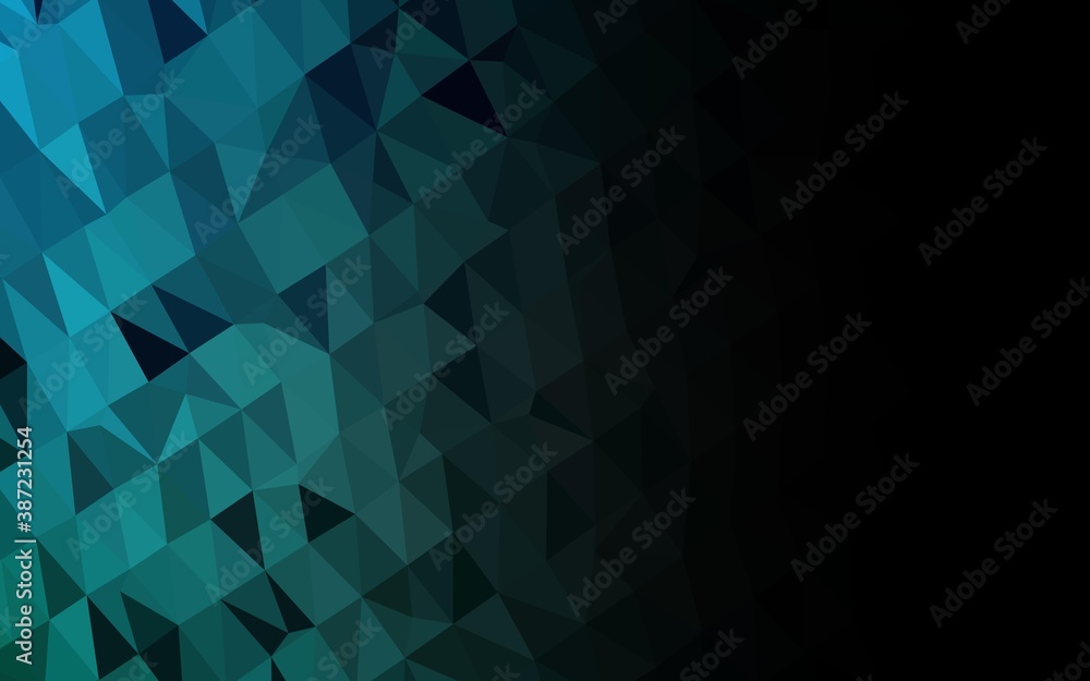 Light BLUE vector abstract polygonal texture. Light BLUE vector abstract polygonal texture.