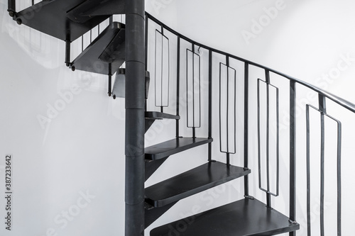 spiral staircase from side