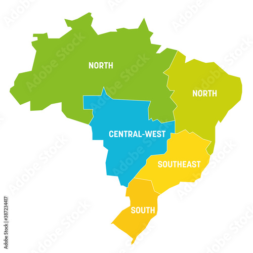 States and regions of Brazil