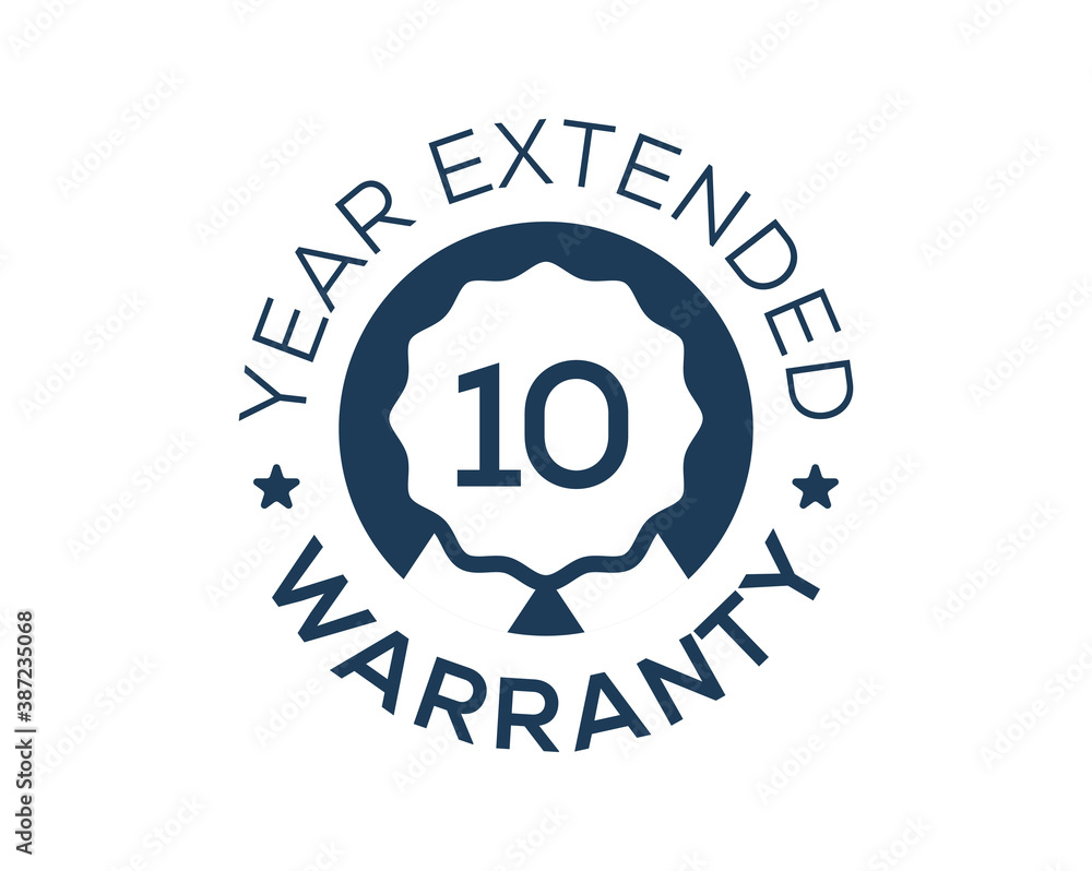 10 Years Warranty images, 10 Year Extended Warranty logos 10 Years Warranty images, 10 Year Extended Warranty logos