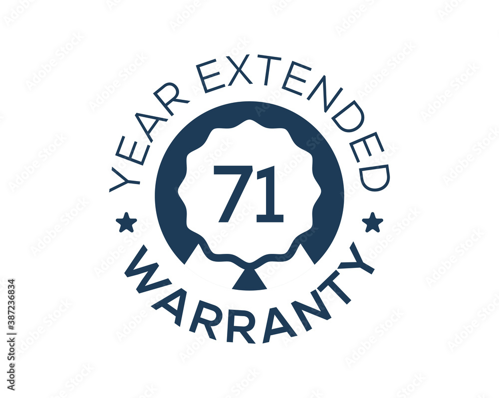 71 Years Warranty images, 71 Year Extended Warranty logos 71 Years Warranty images, 71 Year Extended Warranty logos