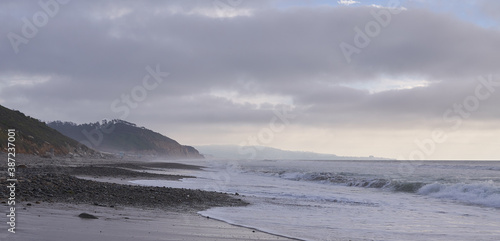 Overcast Beach, Delmar California