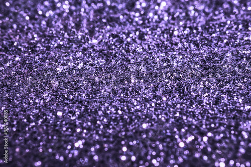 Lilac glitter texture sparkling shiny background for Christmas holiday wallpaper decoration, greeting and wedding invitation card design element, Xmas abstract background with copy space