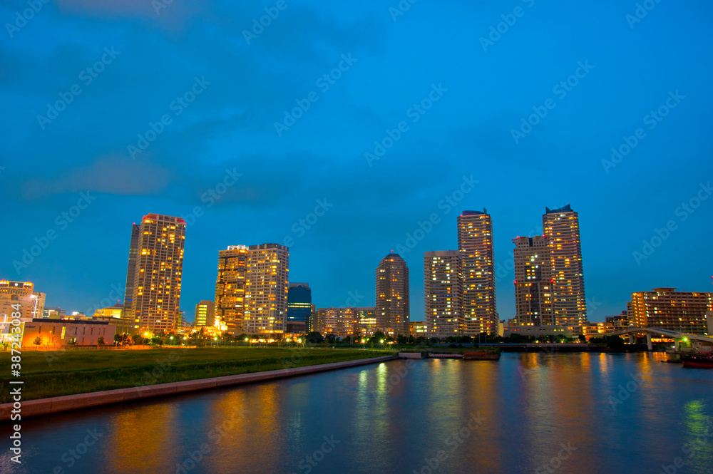 Obraz premium みなとみらいの夜景