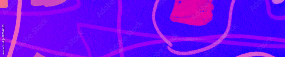 Obraz premium Psychedelic Geometric Abstract. Scribble Pencil. 