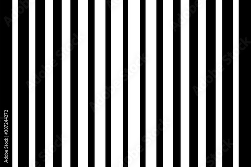 Estampado de barras verticales en negro sobre fondo blanco